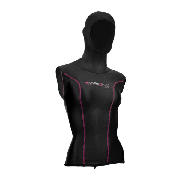 T-SHIRT SANS MANCHE AVEC CAGOULE CHILLPROOF - FEMMES