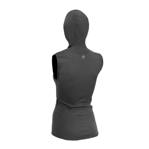 GILET ENTIÈREMENT ZIPPÉ AVEC CAPUCHE T2 CHILLPROOF - FEMMES – Image 2
