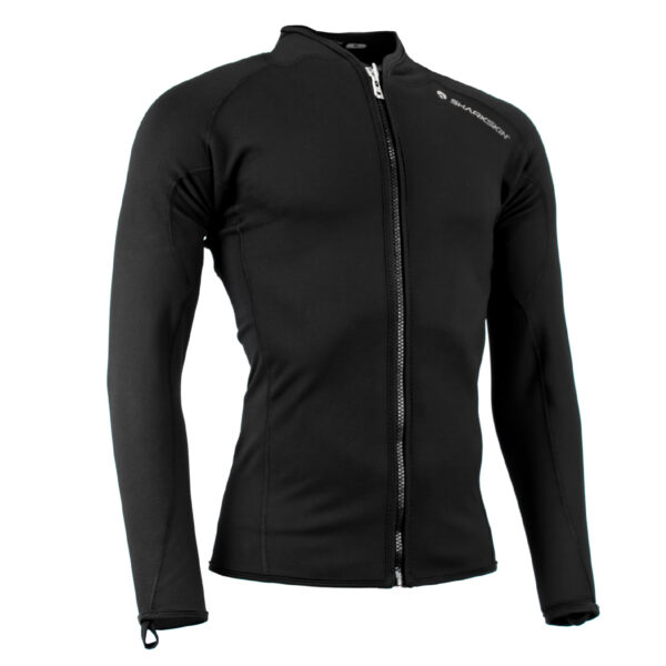 SHARKSKIN TITANIUM CHILLPROOF - HAUT A MANCHES LONGUES FULL ZIP - HOMMES