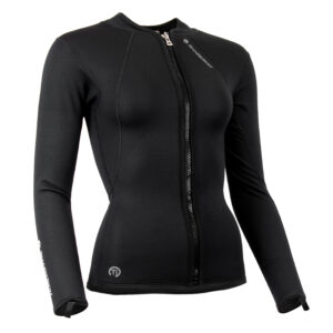 SHARKSKIN TITANIUM CHILLPROOF - HAUT A MANCHES LONGUES FULL ZIP - FEMMES