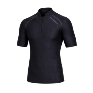 HAUT À MANCHES COURTES CHILLPROOF DEMI ZIP – HOMMES
